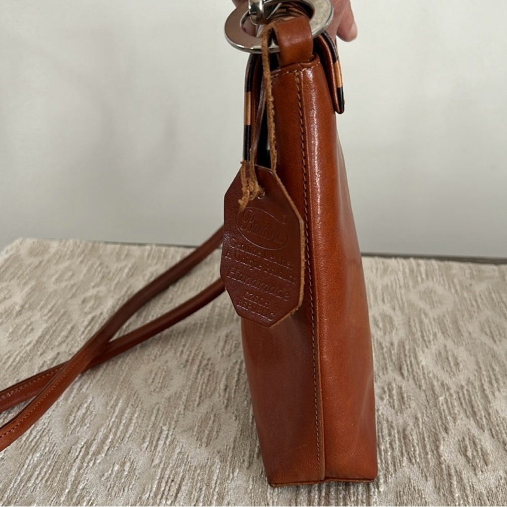 Bambas Work of Art Koala  Bear Print  Flap Over Leather Crossbody - Picture 3 of 5